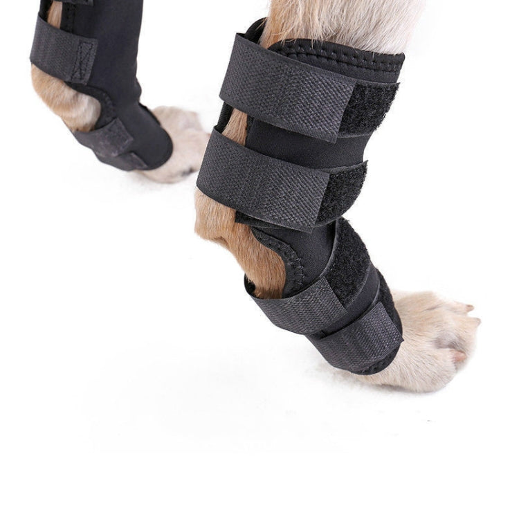 DogLemi PD60041 Dog Hock Brace Pet Supportive Rear Dog Compression Leg Joint Wrap Protects Wounds and Injury, Size:L - Protective & Protection by PMC TechLife | Online Shopping South Africa | PMC TechLife | Buy Now Pay Later Mobicred