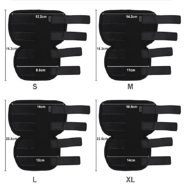 DogLemi PD60041 Dog Hock Brace Pet Supportive Rear Dog Compression Leg Joint Wrap Protects Wounds and Injury, Size:L - Protective & Protection by PMC TechLife | Online Shopping South Africa | PMC TechLife | Buy Now Pay Later Mobicred