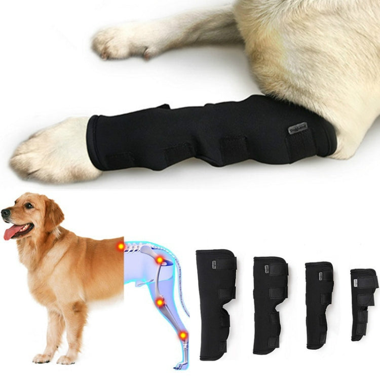 DogLemi PD60041 Dog Hock Brace Pet Supportive Rear Dog Compression Leg Joint Wrap Protects Wounds and Injury, Size:XL - Protective & Protection by PMC TechLife | Online Shopping South Africa | PMC TechLife | Buy Now Pay Later Mobicred