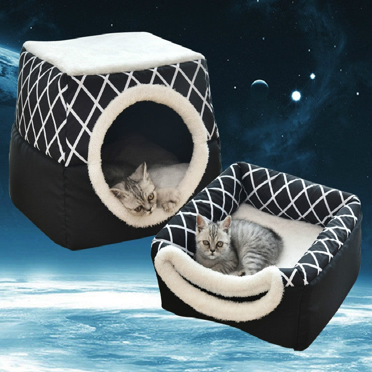 Cat Nest Capsule Four Seasons Universal Closed Cat Bed, Size:XL(Gray) - free shipping - PMC TechLife - Order now!