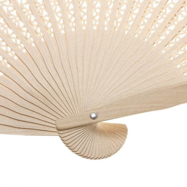 Ancient Style Fragrant Wood Fan Folding Fan Dance Fan Solid Craft Fan, Size:8 inch - Hand Fans by PMC TechLife | Online Shopping South Africa | PMC TechLife | Buy Now Pay Later Mobicred