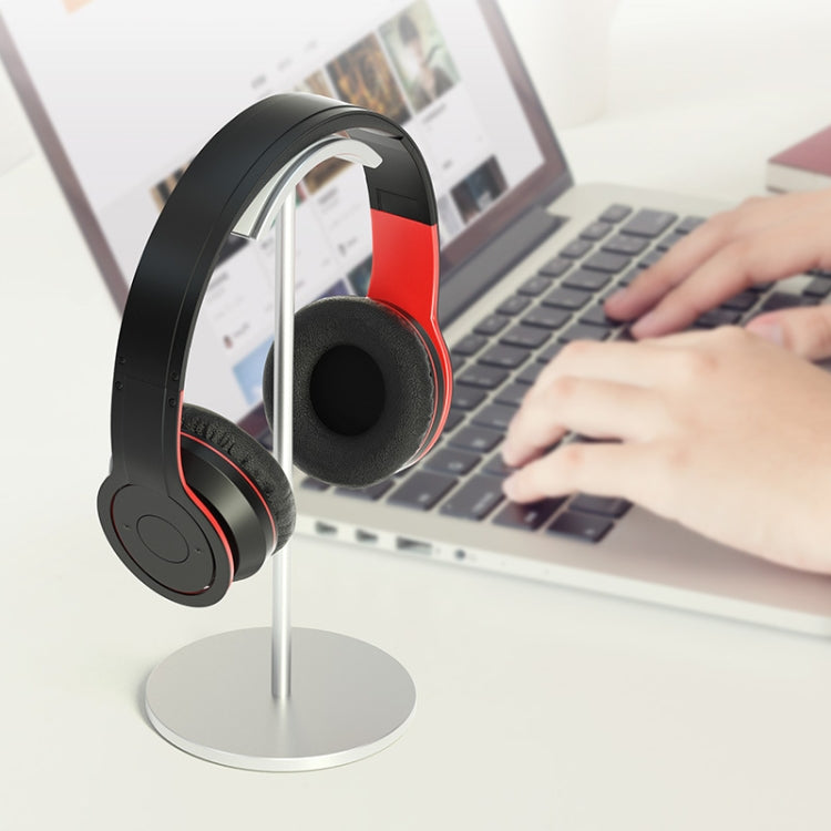 Aluminum Alloy Headset Bracket Weaving Headset Metal Display Stand(Rose Gold) - Anti-lost & Holder by PMC TechLife | Online Shopping South Africa | PMC TechLife