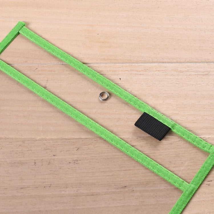 Erasable Hanging PVC A4 Transparent Sewing Red Document Dry Erase Bag, Size:21x30cm(Green) - File Folder by PMC TechLife | Online Shopping South Africa | PMC TechLife | Buy Now Pay Later Mobicred