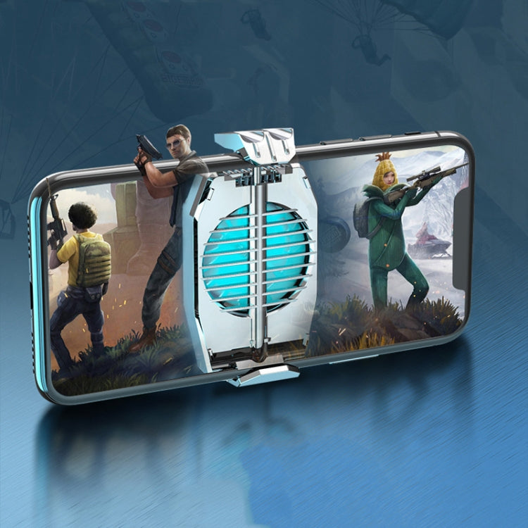 H15 Mobile Phone Radiator Semiconductor Rapid Cooling Portable Peripheral Cooling Mobile Phone Radiator Battery Models(Silver) - Cooling Fan Radiator by PMC TechLife | Online Shopping South Africa | PMC TechLife