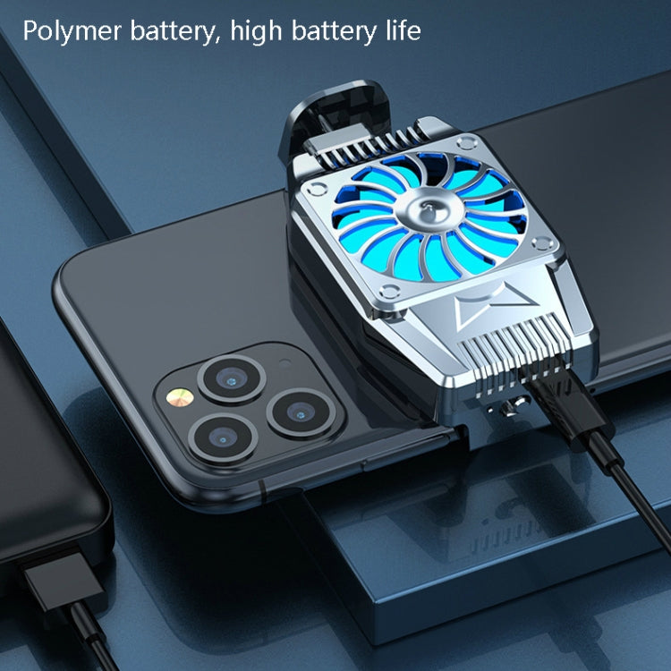 H15 Mobile Phone Radiator Semiconductor Rapid Cooling Portable Peripheral Cooling Mobile Phone Radiator Battery Models(Silver) - Cooling Fan Radiator by PMC TechLife | Online Shopping South Africa | PMC TechLife