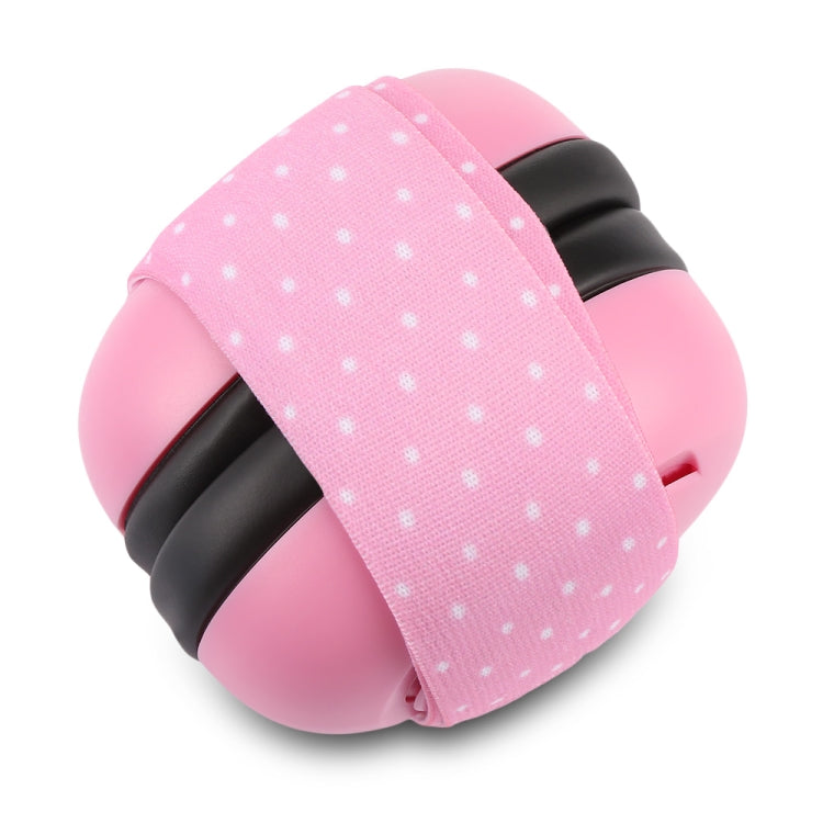 Newborn Baby Adjustable Elastic Earmuffs(Pink) - Safety Equipment by PMC TechLife | Online Shopping South Africa | PMC TechLife | Buy Now Pay Later Mobicred
