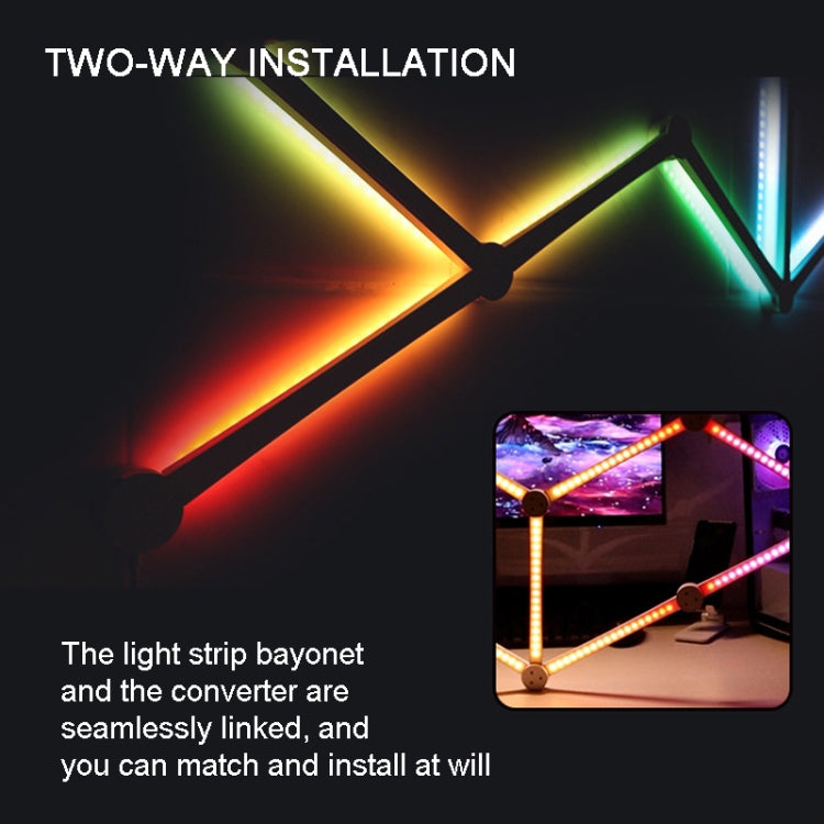 JSK-P22 Smart RGB Mosaic Light Rhythm Light Support Amazon Alexa / Google Assistant /DuerOS US Plug(White) - Novelty Lighting by PMC TechLife | Online Shopping South Africa | PMC TechLife