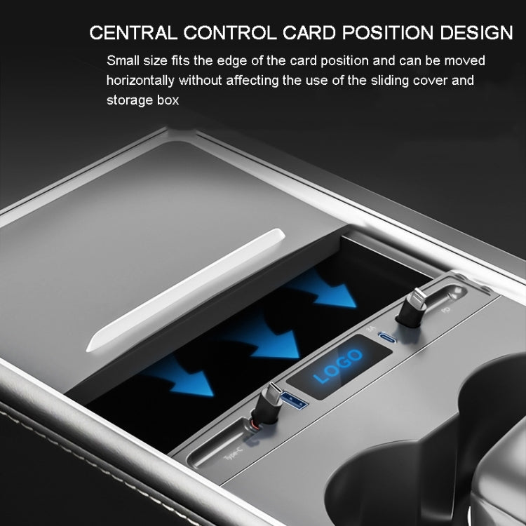 For Tesla Model 3 / Y 27W Quick Interior Charger Intelligent 8 Pin Docking Station HUB - free shipping - PMC TechLife - Order now!