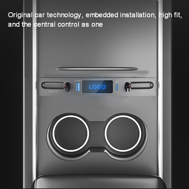 For Tesla Model 3 / Y 27W Quick Interior Charger Intelligent 8 Pin Docking Station HUB - free shipping - PMC TechLife - Order now!