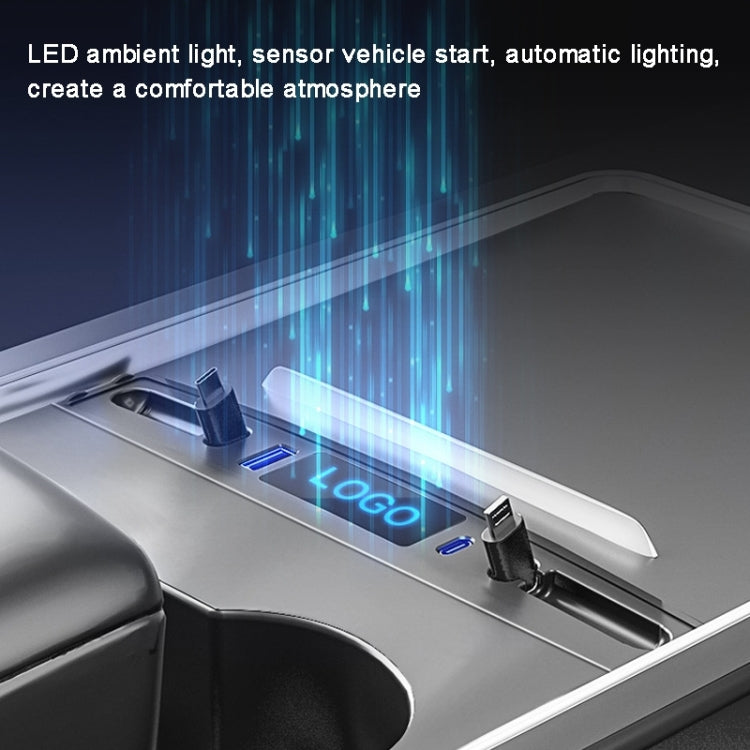 For Tesla Model 3 / Y 27W Quick Interior Charger Intelligent 8 Pin Docking Station HUB - free shipping - PMC TechLife - Order now!