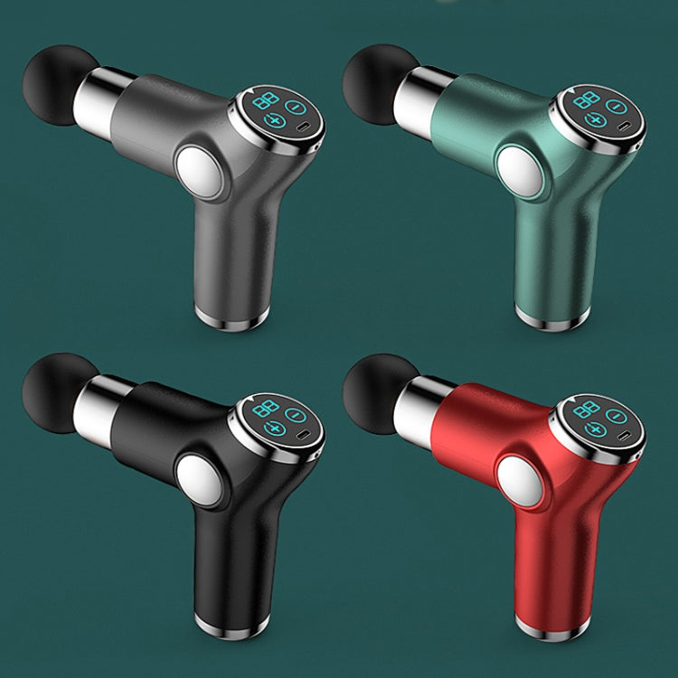 K515 Mini Fascia Gun Fitness Relax Muscle Massage Gun(LCD Version 32 Gears (Silver Gray)) - free shipping - PMC TechLife - Order now!
