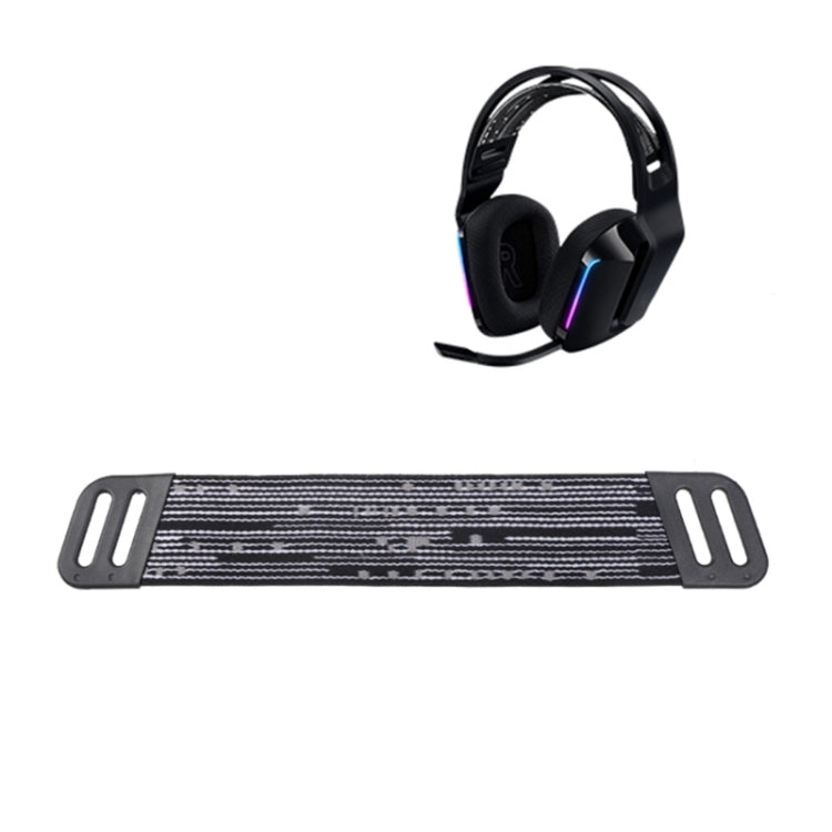 Head Beam Protector for Logitech G733 Headset(Stripe White) - Earmuff & Pad by PMC TechLife | Online Shopping South Africa | PMC TechLife