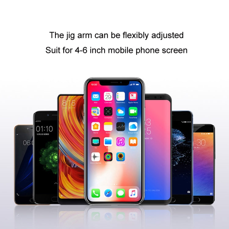 650 Vehicle-mounted Mobile Phone Gravity Bracket Air Outlet Navigation Holder, Color:Paste Black - Car Holders by PMC TechLife | Online Shopping South Africa | PMC TechLife