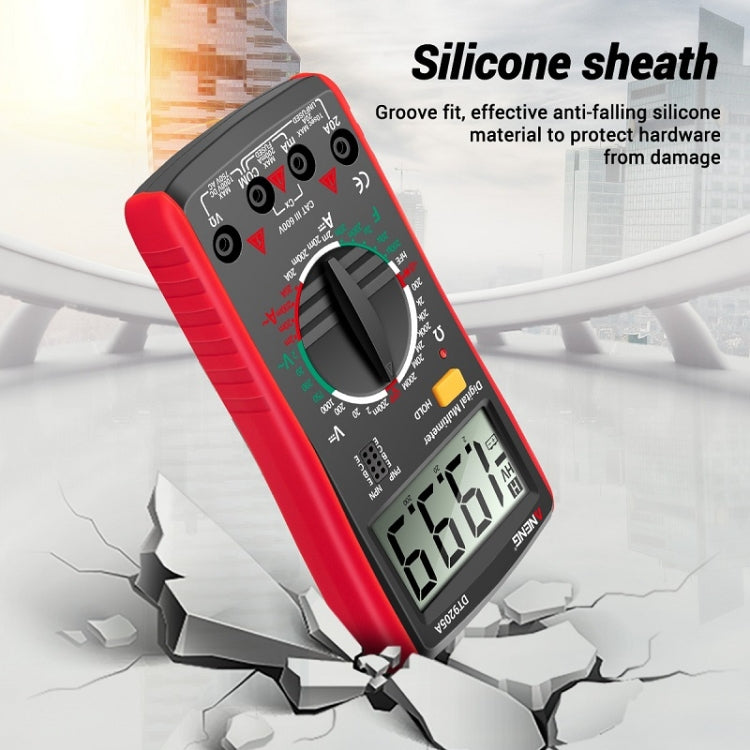ANENG Automatic High-Precision Intelligent Digital Multimeter, Model:DT9205A HOLD Key(Red) - free shipping - PMC TechLife - Order now!