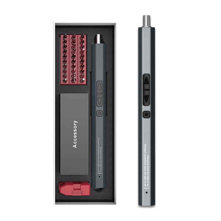 36 In 1 Rechargeable Mini Electric Screwdriver Set With 3LED Lighting(Red) - Screwdriver Set by PMC TechLife | Online Shopping South Africa | PMC TechLife