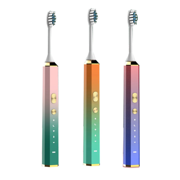 V6 Adult Magnetic Levitation Sonic Household Smart Electric Toothbrush Couple Soft Toothbrush, Style: Wireless Charge Model(Coral Pink) - Toothbrushes by PMC TechLife | Online Shopping South Africa | PMC TechLife