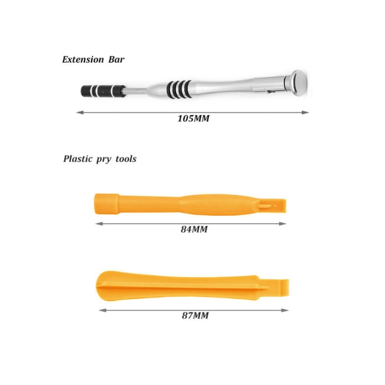 110 in 1 Watch Mobile Phone Disassembly Maintenance Tool Multi-function Chrome Vanadium Steel Screwdriver Set(Yellow) - free shipping - PMC TechLife - Order now!