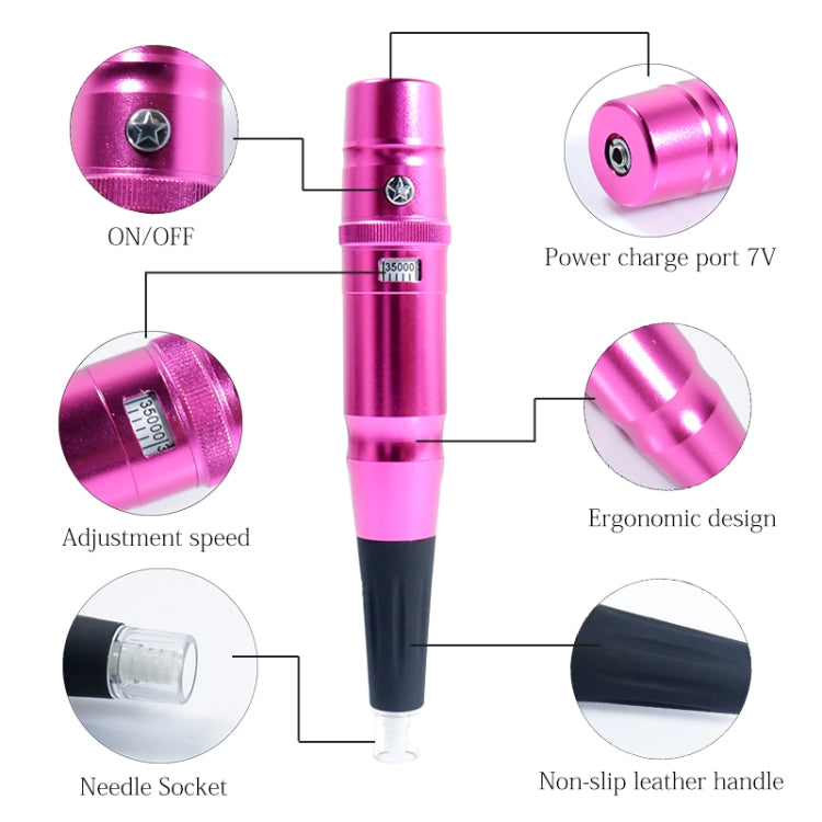 Semi-Permanent Tattoo Pen Apprentice Bleaching Lip Tattoo Eyebrow Instrument(Brown) - Beauty Instrument by PMC TechLife | Online Shopping South Africa | PMC TechLife | Buy Now Pay Later Mobicred