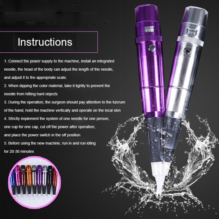 Semi-Permanent Tattoo Pen Apprentice Bleaching Lip Tattoo Eyebrow Instrument(Silver) - Beauty Instrument by PMC TechLife | Online Shopping South Africa | PMC TechLife | Buy Now Pay Later Mobicred