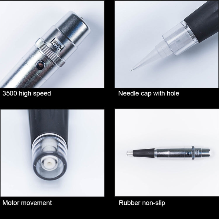 Semi-Permanent Tattoo Pen Apprentice Bleaching Lip Tattoo Eyebrow Instrument(Silver) - Beauty Instrument by PMC TechLife | Online Shopping South Africa | PMC TechLife | Buy Now Pay Later Mobicred