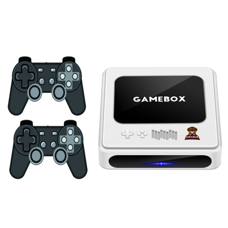 GD10 64G Built-In 30000+ Games Dual System Set-Top Box 3D Home 4K HD  TV Game Console Box UK Plug(White) - free shipping - PMC TechLife - Order now!