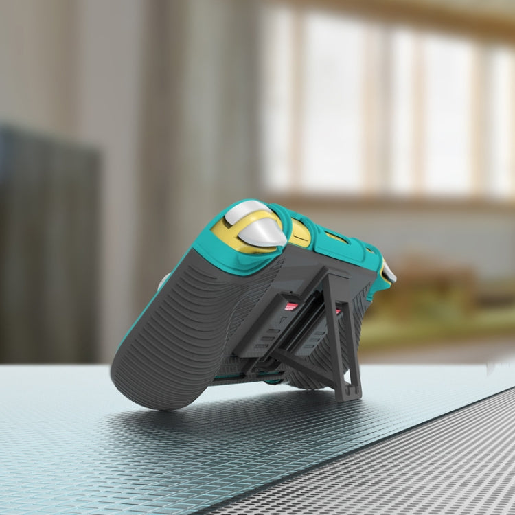 For Switch Lite Protective Shell Game Card Box Protective Sleeve Bracket Grip(Pure green) - free shipping - PMC TechLife - Order now!