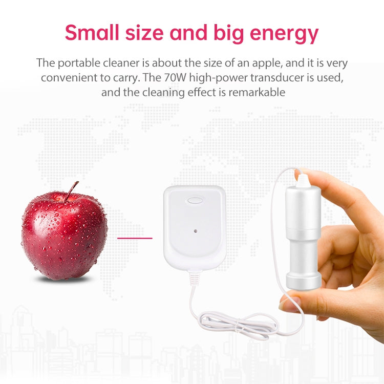 JeKen CE-9600 Household Ultrasonic Cleaner Vegetable Washing Glasses Watch Jewelry Cleaner(US Plug) - free shipping - PMC TechLife - Order now!