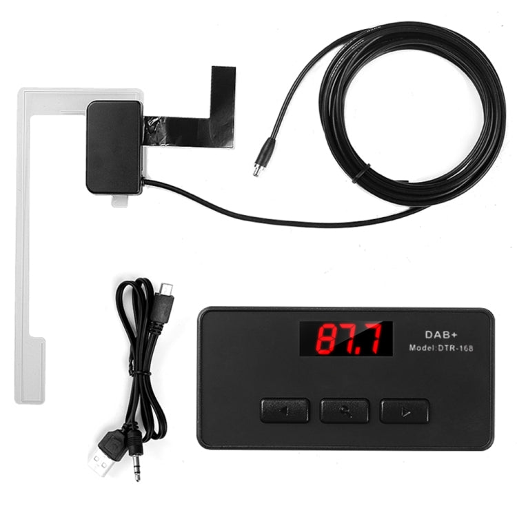 DAB+Digital Broadcasting Receiver Box Car DAB+Receiver Box with FM Forwarding - free shipping - PMC TechLife - Order now!