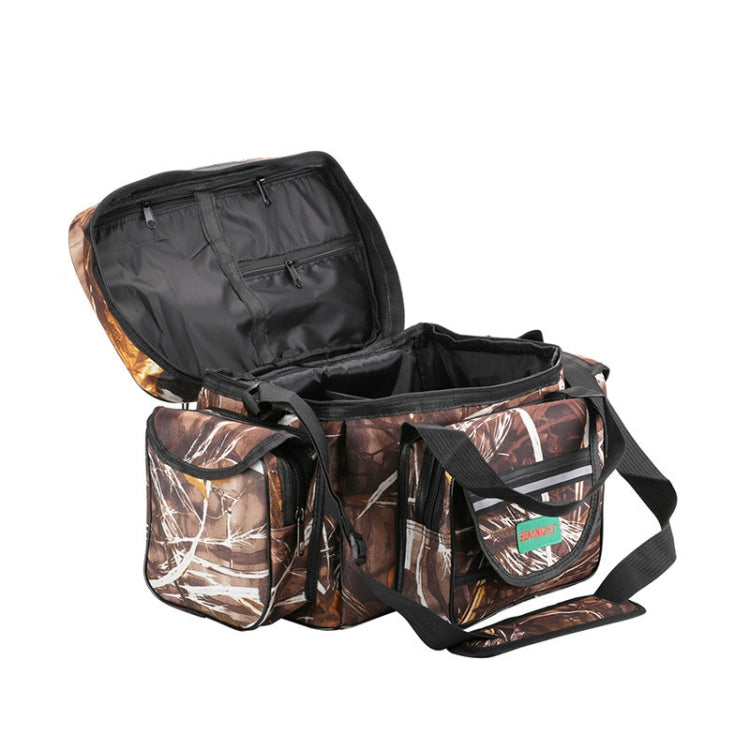 SeaKnight SK003 Multifunctional Lure Bag Shoulder Messenger Bag Fishing Gear Waist Bag(Straw) - Storage Boxes & Storage Bags by SeaKnight | Online Shopping South Africa | PMC TechLife | Buy Now Pay Later Mobicred