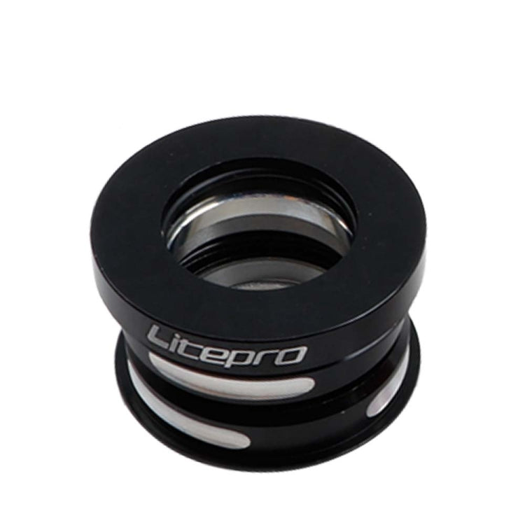 Litepro Folding Bike Headset 44mm Built-in Bearing Headset For Dahon BYA412 P18 P8 Headset, Color:Black - Cap Component by Litepro | Online Shopping South Africa | PMC TechLife | Buy Now Pay Later Mobicred