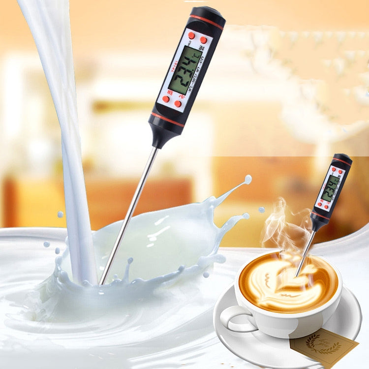 3 PCS Food Pen Type Thermometer Probe Type Electronic Digital Display Thermometer Liquid Barbecue Baking Oil Thermometer(White) - Cooking Thermometers by PMC TechLife | Online Shopping South Africa | PMC TechLife | Buy Now Pay Later Mobicred