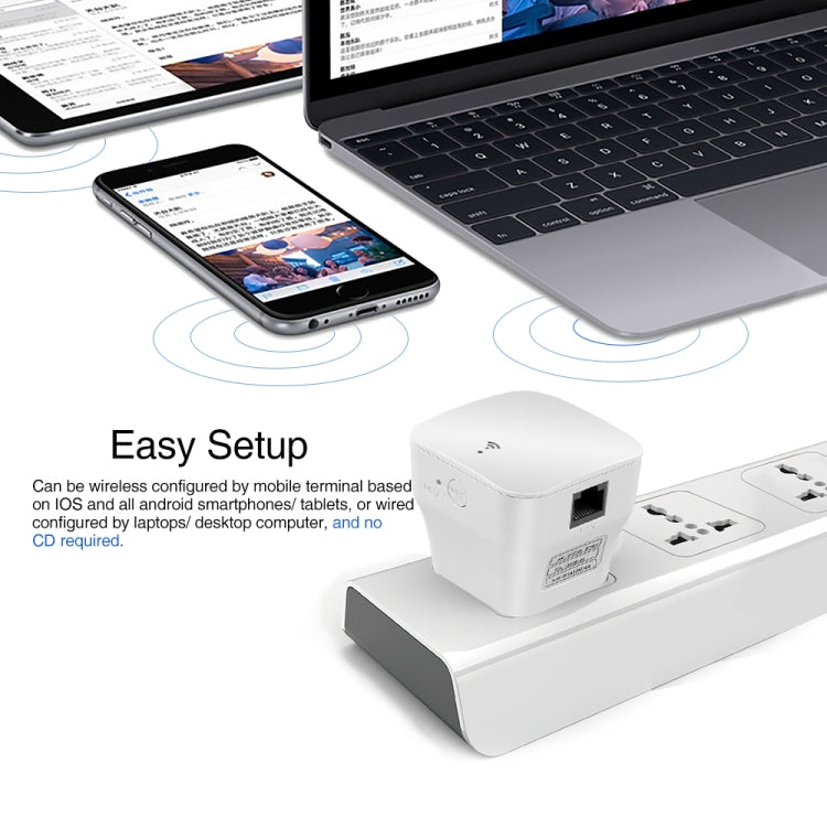 PIXLINK WR12 300Mbps WIFI Signal Amplification Enhanced Repeater, Plug Type:US Plug - free shipping - PMC TechLife - Order now!