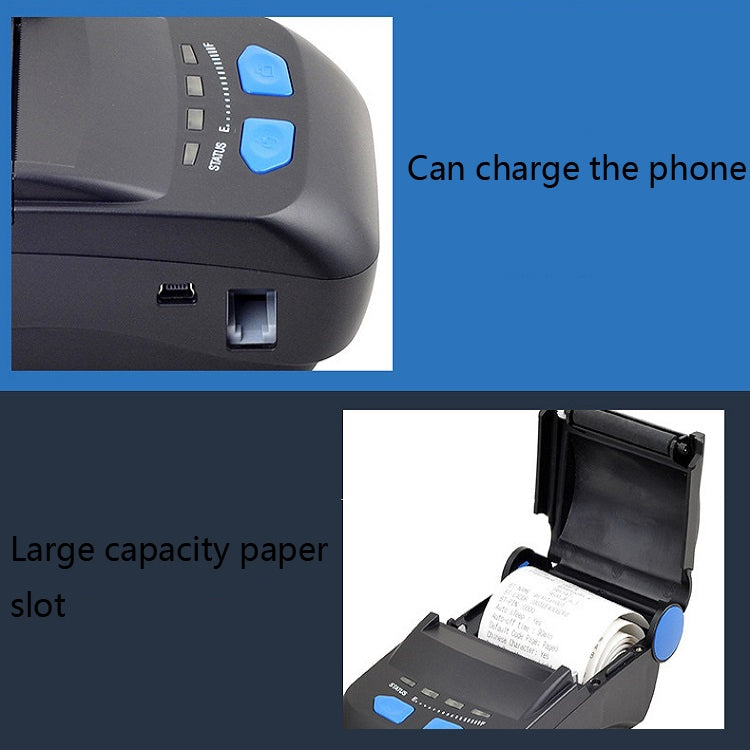 Xprinter XP-P300 Bluetooth Thermal Printer Portable 58mm Small Receipt Printer, CN Plug - free shipping - PMC TechLife - Order now!