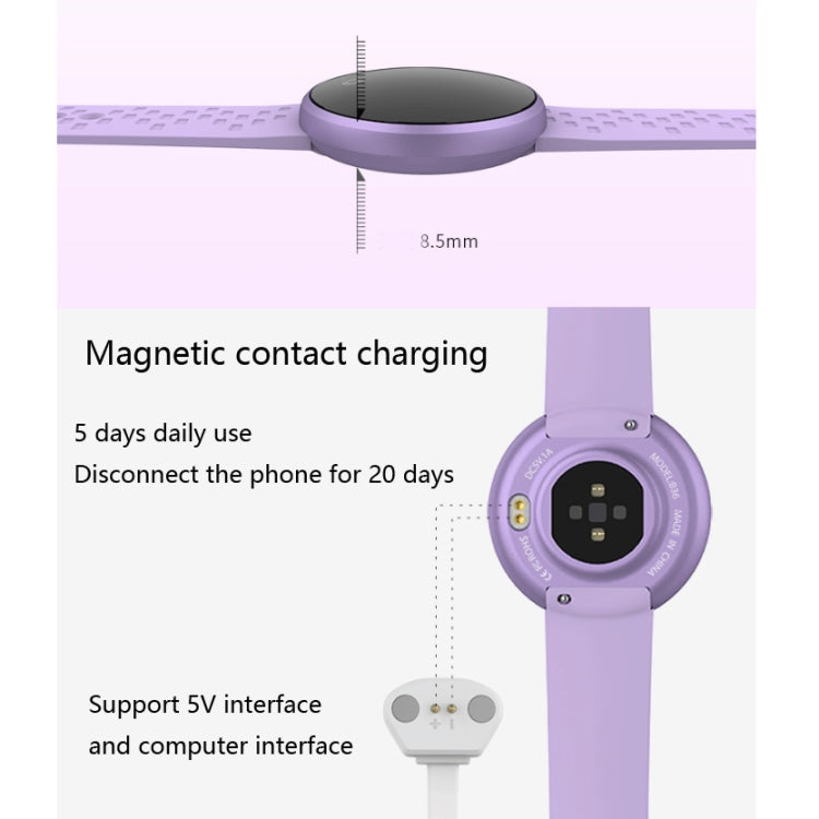 Bozlun B36 1.04 inch Color Screen Smart Bracelet, IP68 Waterproof,Support Heart Rate Monitoring/Menstrual Period Reminder/Call Reminder(Red) - free shipping - PMC TechLife - Order now!