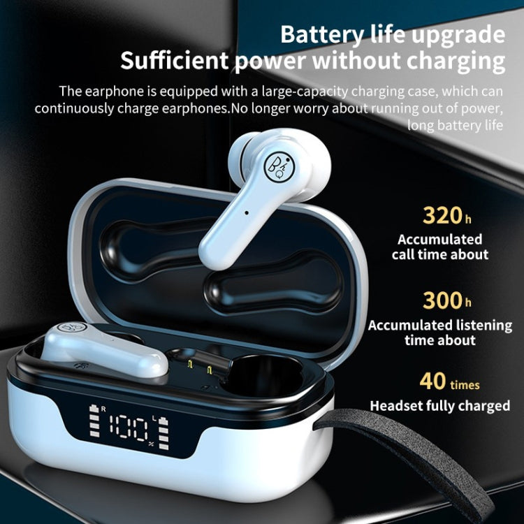 ANC Business Sports TWS Stereo Dual Ears Bluetooth V5.0+EDR Earphone with Charging Box(White) - TWS Earphone by PMC TechLife | Online Shopping South Africa | PMC TechLife