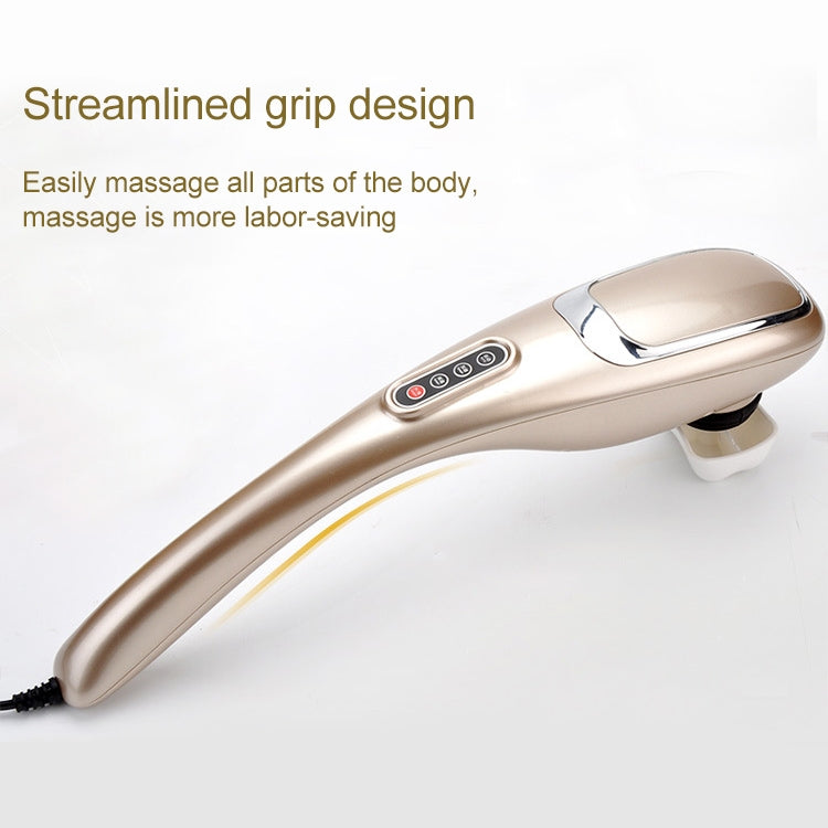 Rechargeable Dolphin Massager Electric Cervical Massage Stick A10 Straight Plug, Plug Type:US Plug - free shipping - PMC TechLife - Order now!