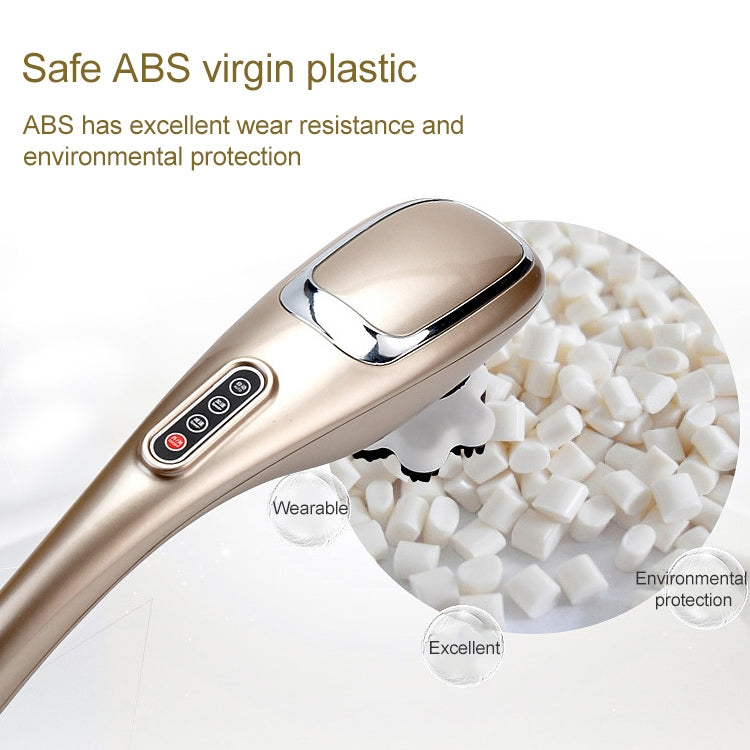 Rechargeable Dolphin Massager Electric Cervical Massage Stick A10 Straight Plug, Plug Type:US Plug - free shipping - PMC TechLife - Order now!