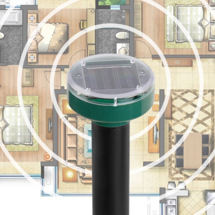 Solar Mouse Repeller Ultrasonic LED Manor Farm Rice Field Mouse Repeller Snake Repeller(Round) - Outdoor Insect Repellent by PMC TechLife | Online Shopping South Africa | PMC TechLife | Buy Now Pay Later Mobicred
