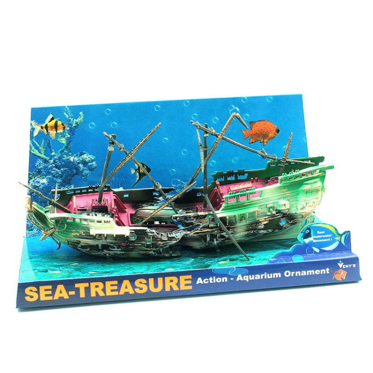Aquarium Fish Tank Aquarium Landscaping Decoration Oxygen-enhancing Toy Rotten Shipwreck - Fish Tank Decoration by PMC TechLife | Online Shopping South Africa | PMC TechLife | Buy Now Pay Later Mobicred