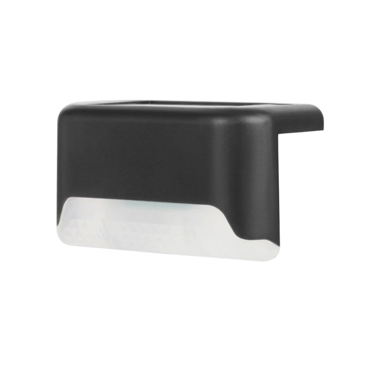 Solar Railing Light Staircase Light Outdoor Waterproof LED Step Light Garden Decoration Landscape Light, Warm White Light(Black) - free shipping - PMC TechLife - Order now!