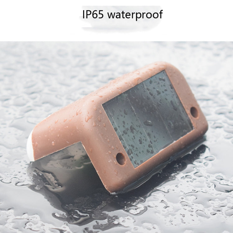 Solar Railing Light Staircase Light Outdoor Waterproof LED Step Light Garden Decoration Landscape Light, Warm White Light(Black) - free shipping - PMC TechLife - Order now!