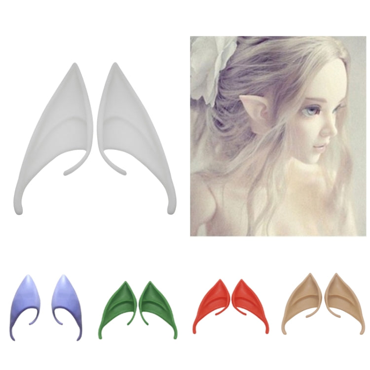 1pair Halloween Elf Latex Ears Cosplay Props, Size: 12cm(Complexion) - free shipping - PMC TechLife - Order now!