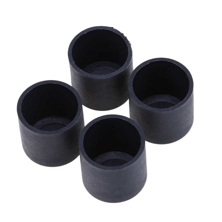 100 PCS Plastic Chair Feet Protectors Black Anti-skid Furniture Legs Table Base Cap Floor Protector Cover, Size:16mm - Crash Pads by PMC TechLife | Online Shopping South Africa | PMC TechLife | Buy Now Pay Later Mobicred