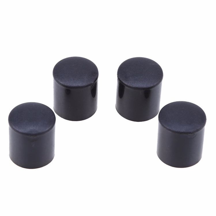 100 PCS Plastic Chair Feet Protectors Black Anti-skid Furniture Legs Table Base Cap Floor Protector Cover, Size:16mm - Crash Pads by PMC TechLife | Online Shopping South Africa | PMC TechLife | Buy Now Pay Later Mobicred