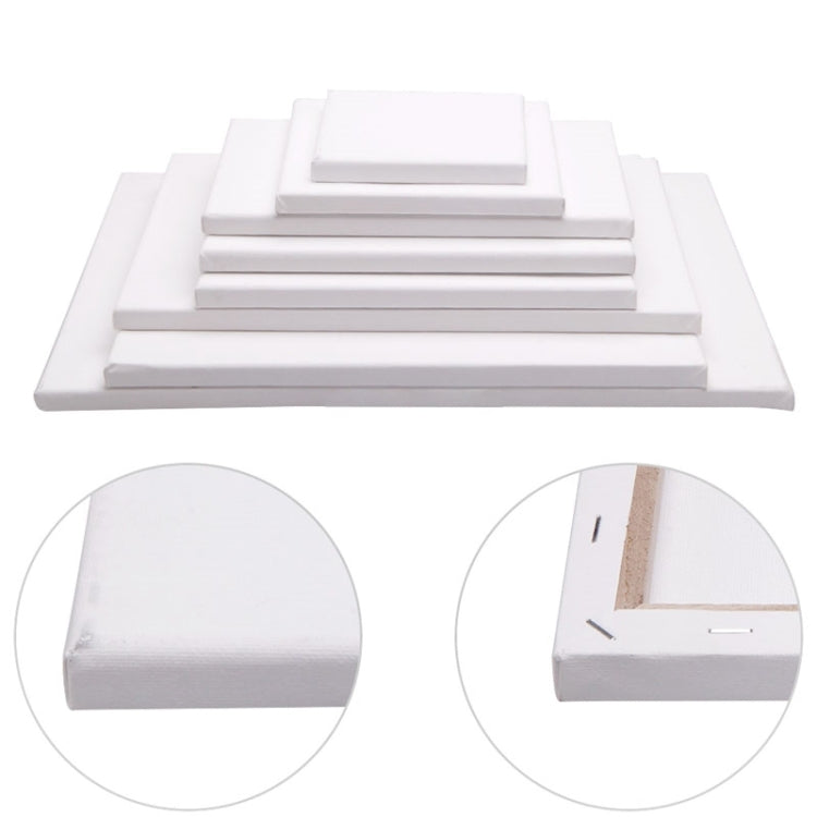 Oil Acrylic Paint White Blank Square Artist Canvas Wooden Board Frame, 30x30cm - free shipping - PMC TechLife - Order now!
