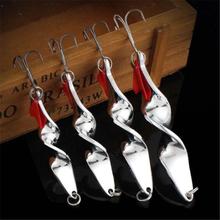 Rotating Metal Spinner Fishing Lure Hard Baits Fish Hook Tackle, Weight:10g - Fishing Hooks by PMC TechLife | Online Shopping South Africa | PMC TechLife | Buy Now Pay Later Mobicred