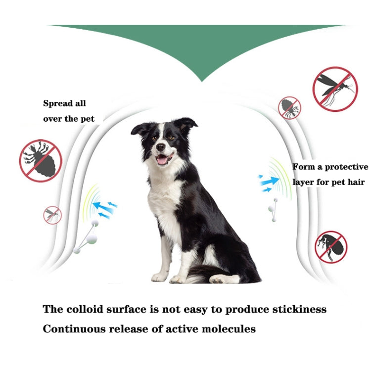 Pet Flea & Anti-Lice Collar Pet In Vitro Insect Repellent Ring, Size:Small Dog/38cm - Collars by PMC TechLife | Online Shopping South Africa | PMC TechLife | Buy Now Pay Later Mobicred