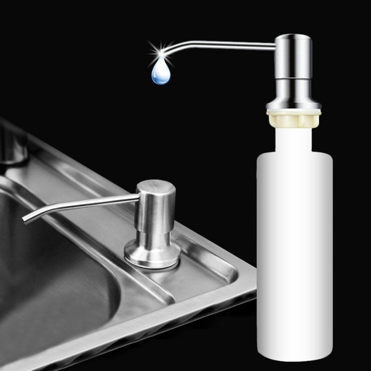 304 Stainless steel Soap Dispenser Kitchen Sink Detergent Soap Bottle - free shipping - PMC TechLife - Order now!