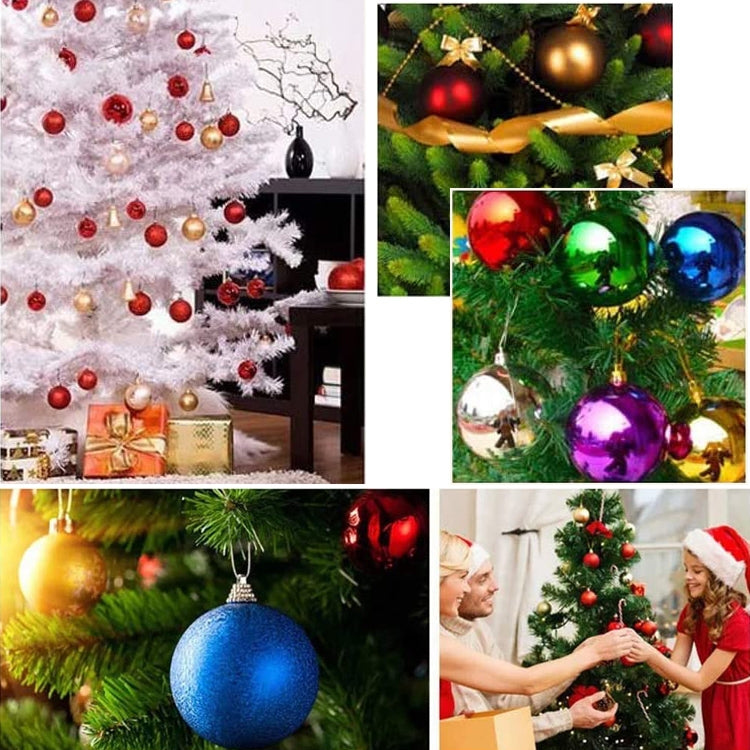 1 Box 3cm Home Christmas Tree Decor Ball Bauble Hanging Xmas Party Ornament Decorations(blue) - Christmas Ornaments by PMC TechLife | Online Shopping South Africa | PMC TechLife | Buy Now Pay Later Mobicred