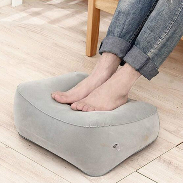 Travel Portable Inflatable Foot Rest Pilllow Mat Pad, Size:16x9cm(Gray Blue) - Mats by PMC TechLife | Online Shopping South Africa | PMC TechLife